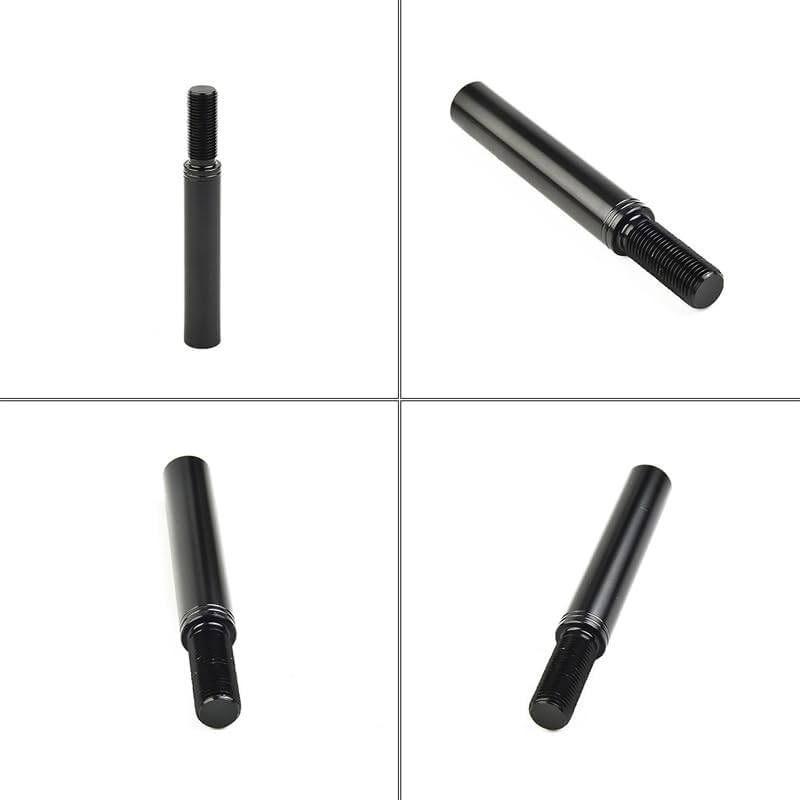 AIMALL 75Mm Gear Stick Shifter Extension for Land Cruiser 75 76 78 79 Series M12X1.25 Thread, CNC Machined Aluminium, Black Anodized Finish image number 4