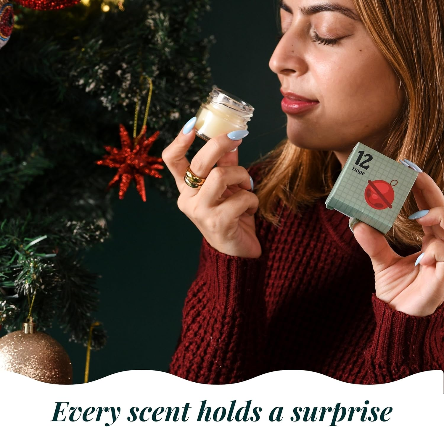 Folkulture Set of 12 Box of Wishes - Advent Calender Gift Set