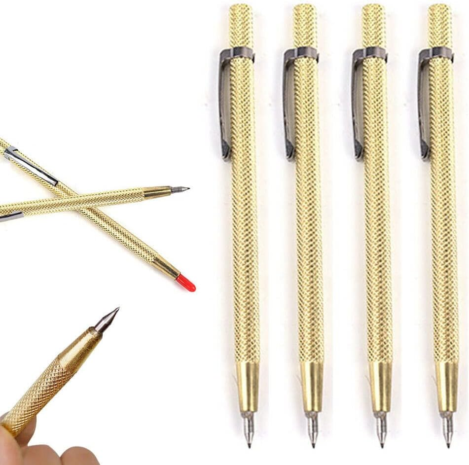 2Pcs Scribe Tool Scriber Tipped Engineering Pen Carbide Point Tungsten Sheet image number 2