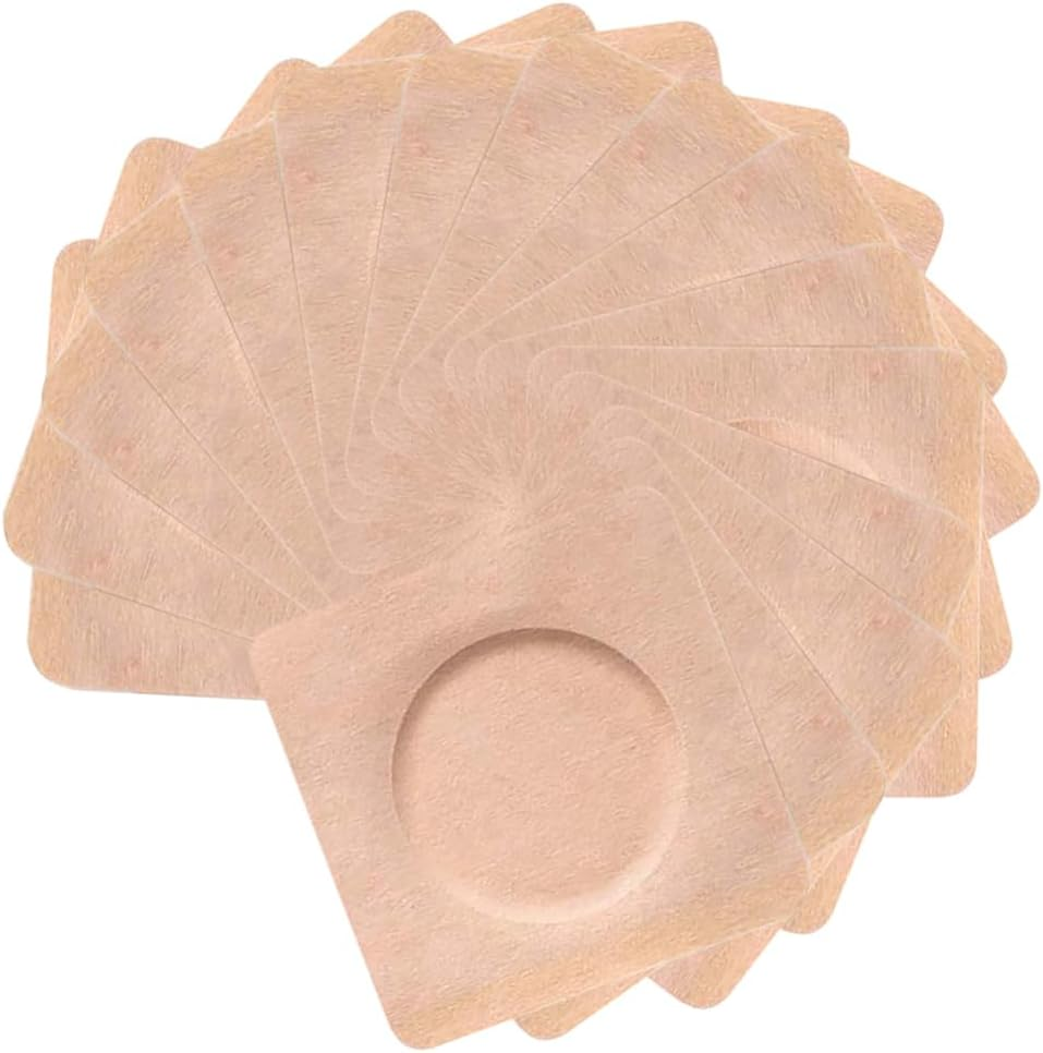 Ipetboom Belly Button Patches 50Pcs Disposable Castor Oil Pack Wrap Patches Self Adhesive Herbal Pads for Kids Adults, No Castor Oil image number 3