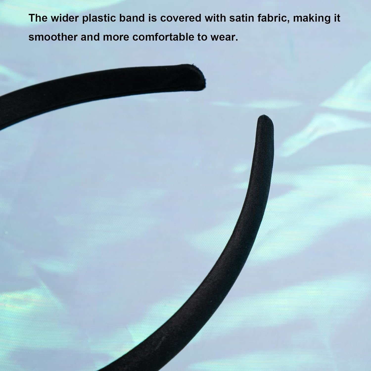 Chuangqi Mouse Ears Headband, Double-Sided Sequins, Glitter Hair Band for Birthday Party, Holiday Dresses & Cosplay for Unisex Children