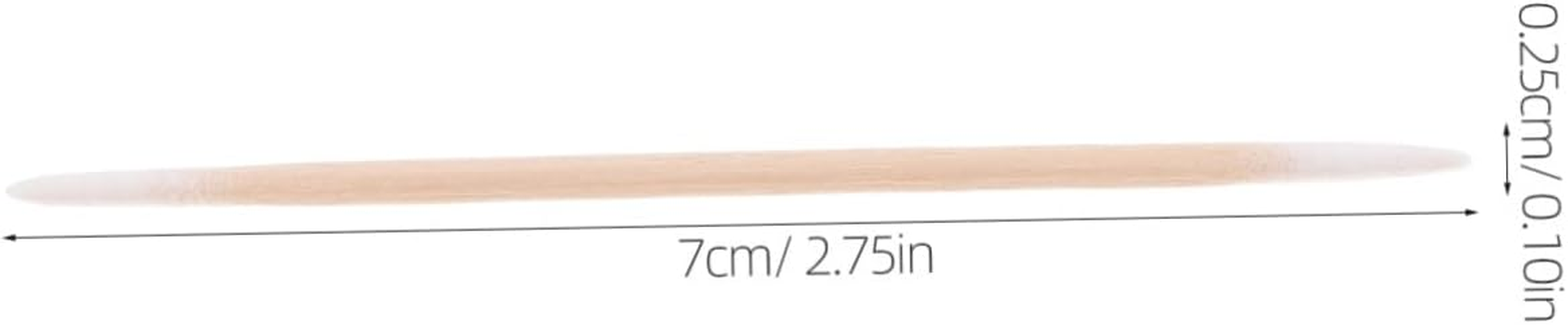 2Pcs Double Pointed Cotton Swabs for Makeup and Beauty per Bag for Eyebrow Tattoo and Detailed Cleaning image number 6