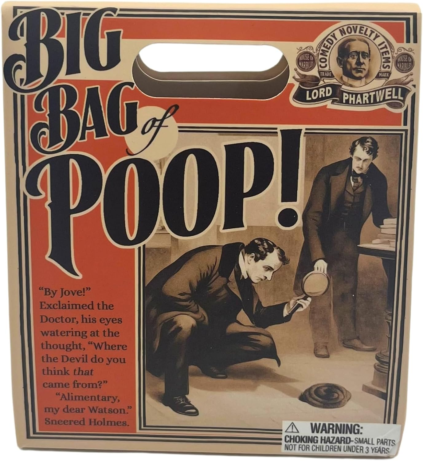House of Marbles Big Bag of Poop! Novelty Gift & Prank Toy image number 6