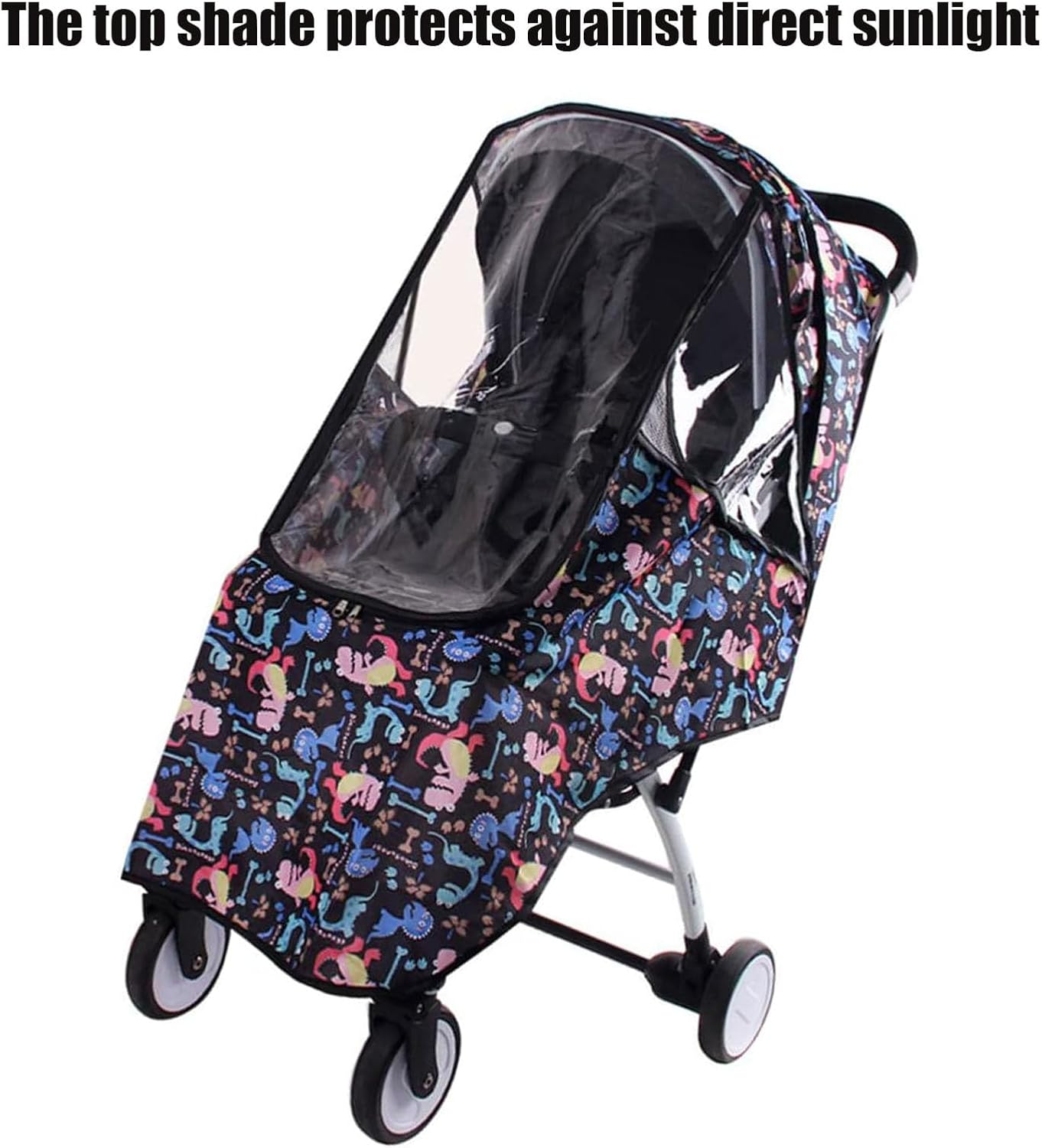 Stroller Raincoat Universal Waterproof Winter Thicken Rain Cover Wind Dust Shield Full Raincoat for Baby Stroller Accessories image number 2