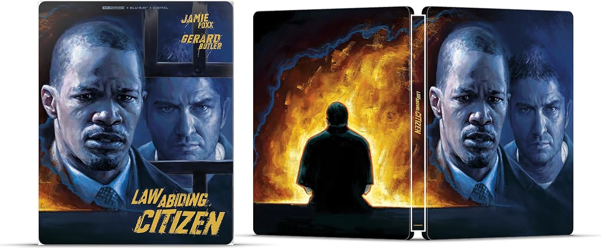 Law Abiding Citizen 4K + Bluray + Digital Amazon Exclusive Steelbook [Blu-Ray] image number 1