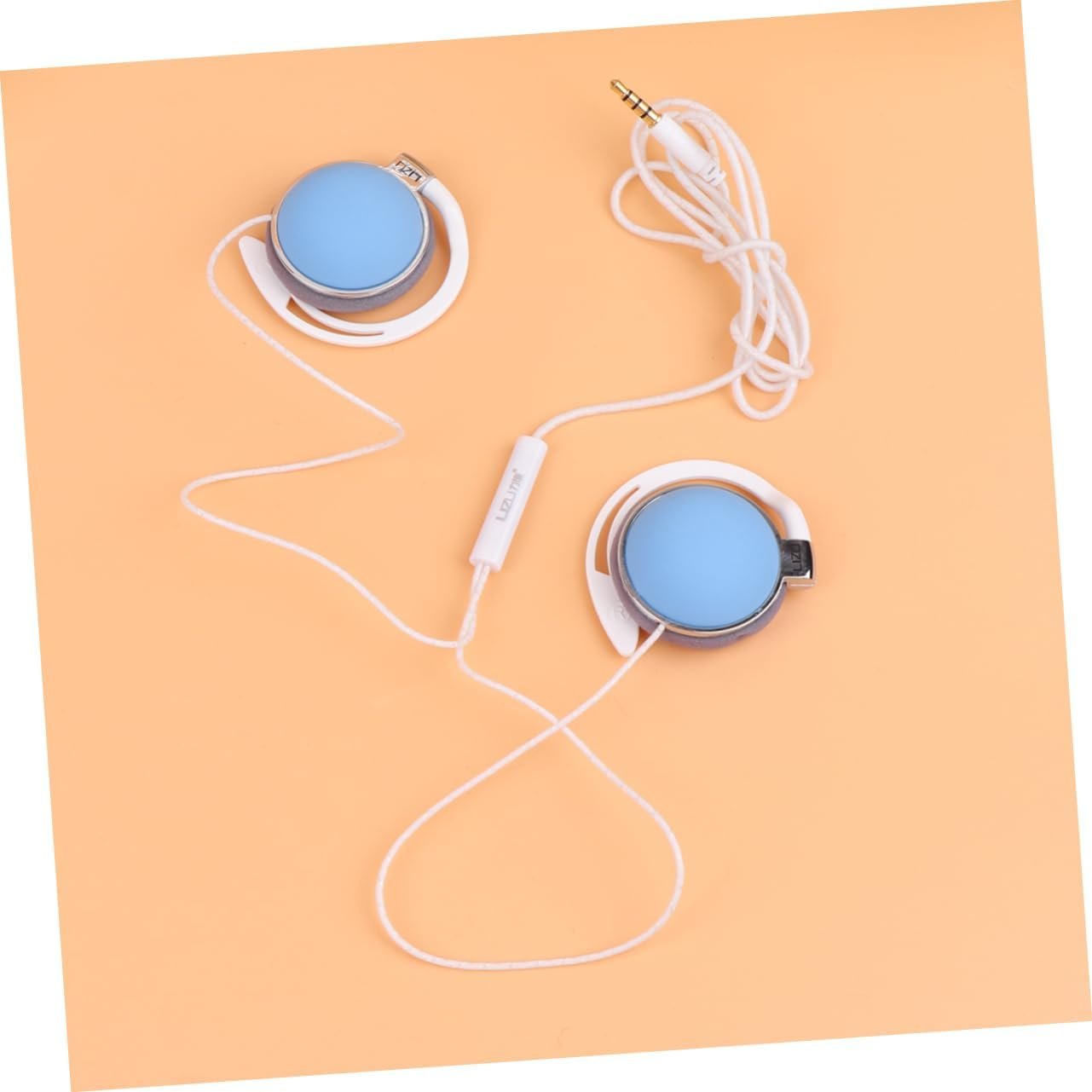 SHOWERORO Sports Earphone with Noise Reduction and Mic Lightweight Neck Hanging Headset for Gym and Daily Use Sweat Resistant Wired Earbuds with High Elastic Wire Comfortable Aural Design In image number 1