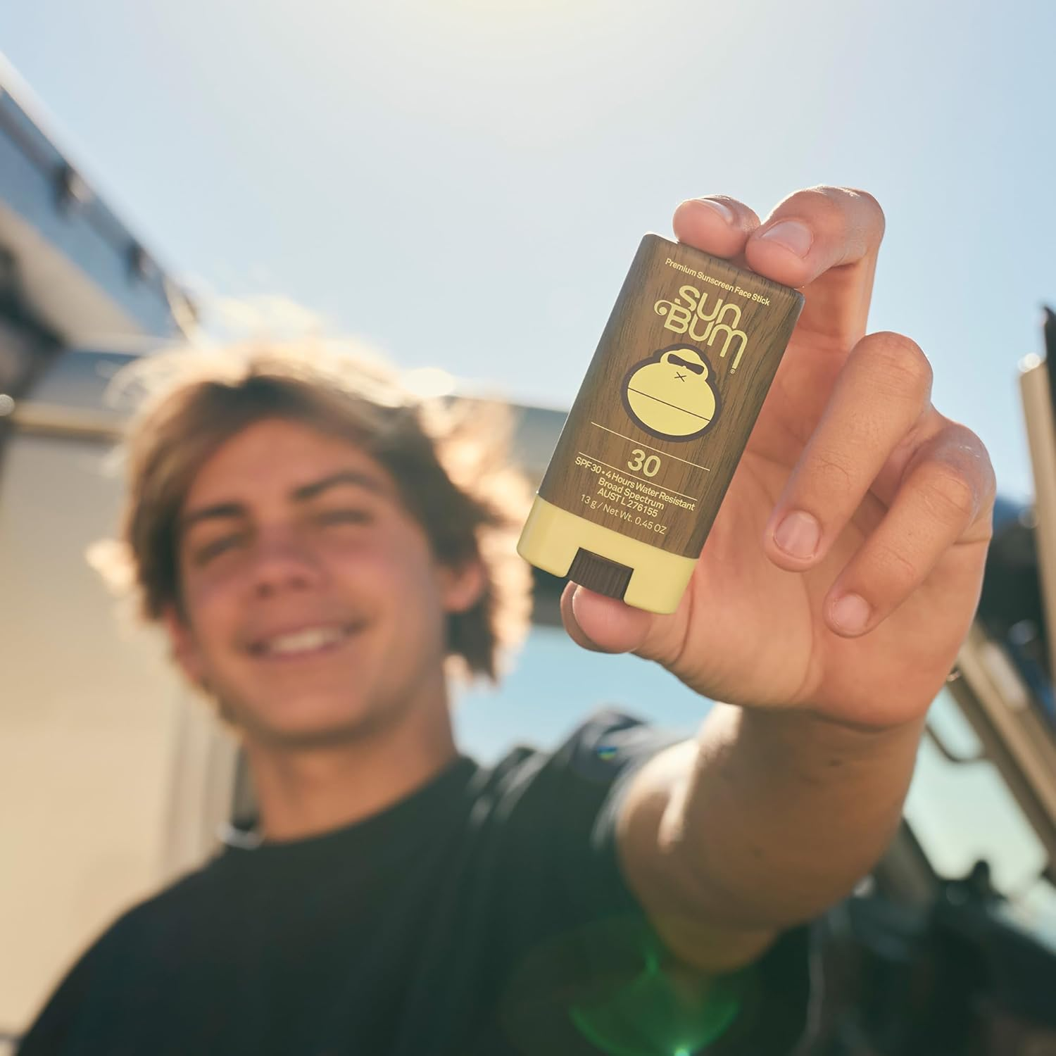 Sun Bum Original SPF 30 Sunscreen Face Stick - Broad Spectrum Moisturizing Roll-On UVA/UVB Protection with Vitamin E - Vegan & Oxybenzone/Octinoxate Free - 13G image number 2