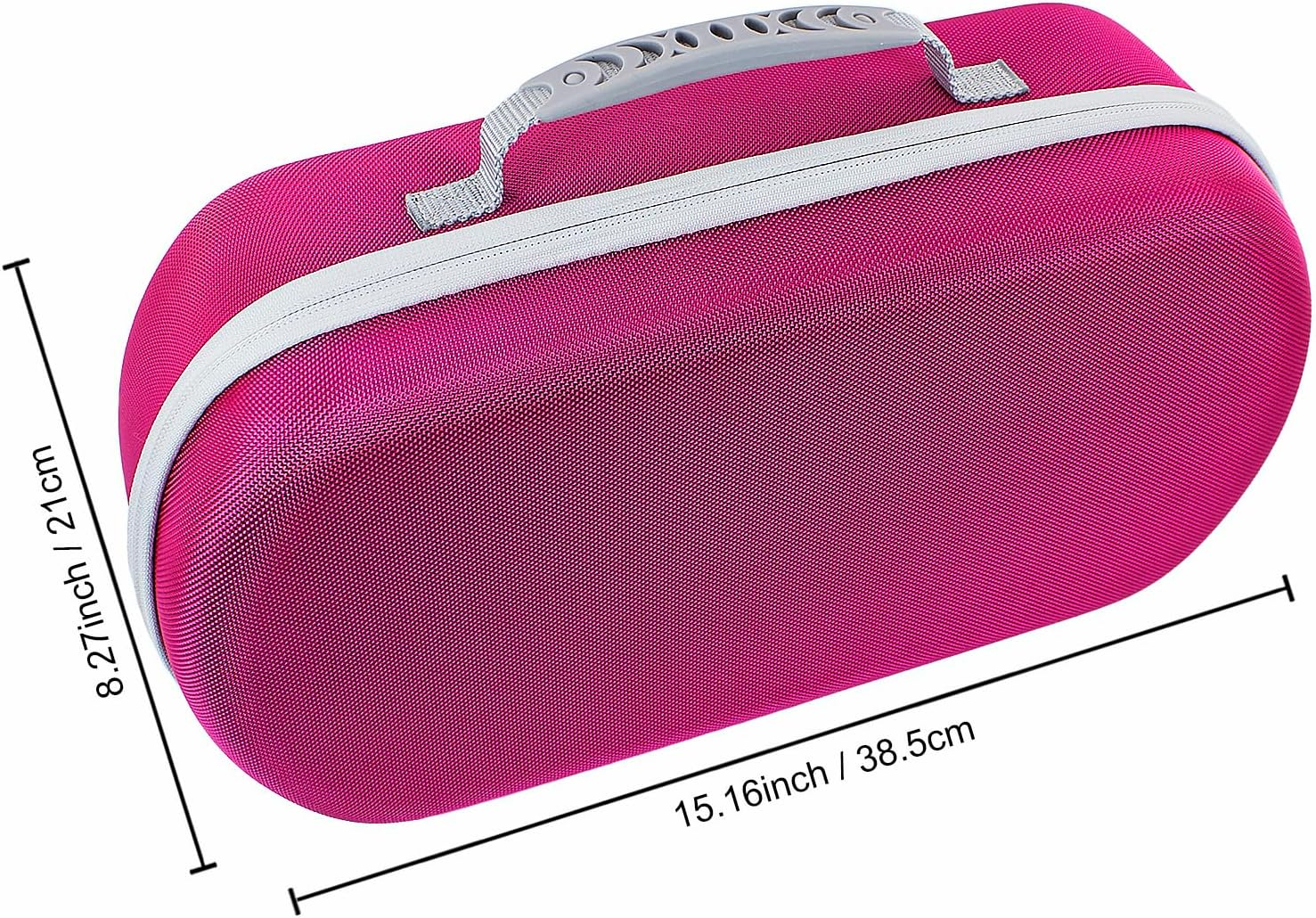 YIIWAY Hard Case Compatible with Dyson Supersonic R Hairdryer HD17, Protective Case Carry Bag, Bag Only - Pink YC86005 image number 6