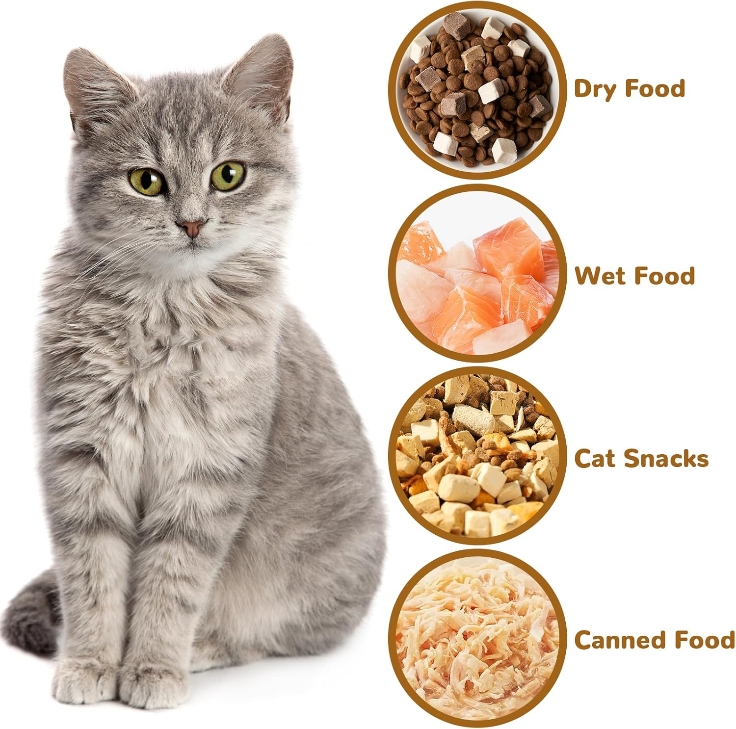 Ceramic Cat Bowl, Pack of 3 Cat Bowls, Flat with Non-Slip Silicone Base, Feeding Bowl for Cat from Whiskers Fatigue, Feeding Bowls for Cats, Kittens, Dogs image number 2