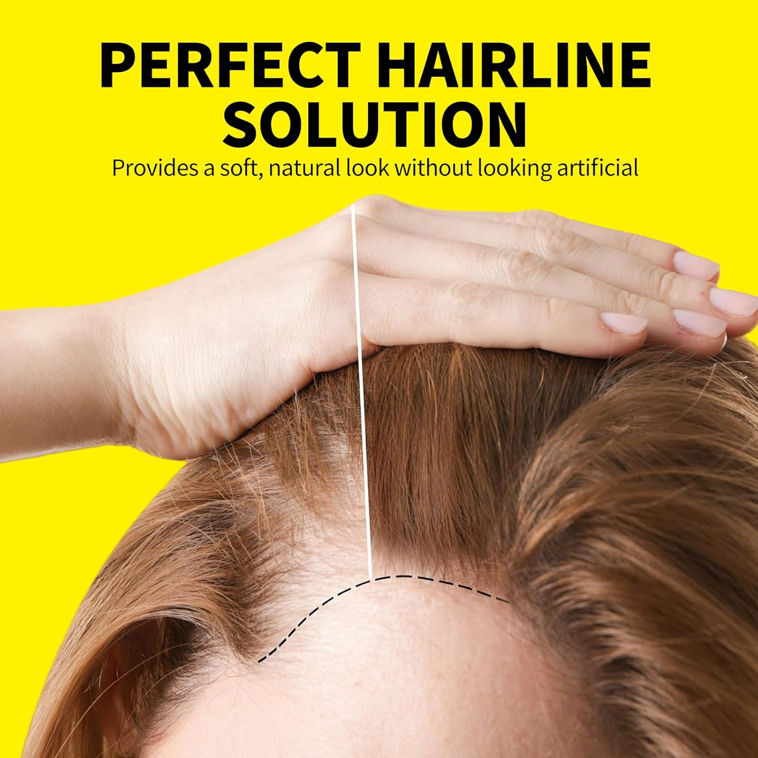 Sevich Instant Hair Shadow - Hairline Powder, Quick Cover Grey Hair Root Concealer with Puff Touch, 4 G, Medium Brown image number 5