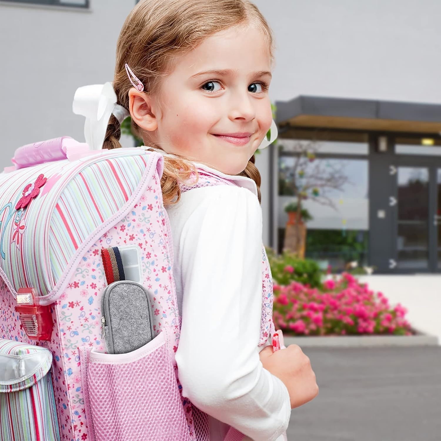 MKUCCD Travel Utensils with Case, Portable Travel Utensils Cutlery Set Stainless Steel Flatware Set for Camping 7Pcs Including Dinner Knife Fork Spoon Chopsticks (Black) image number 6