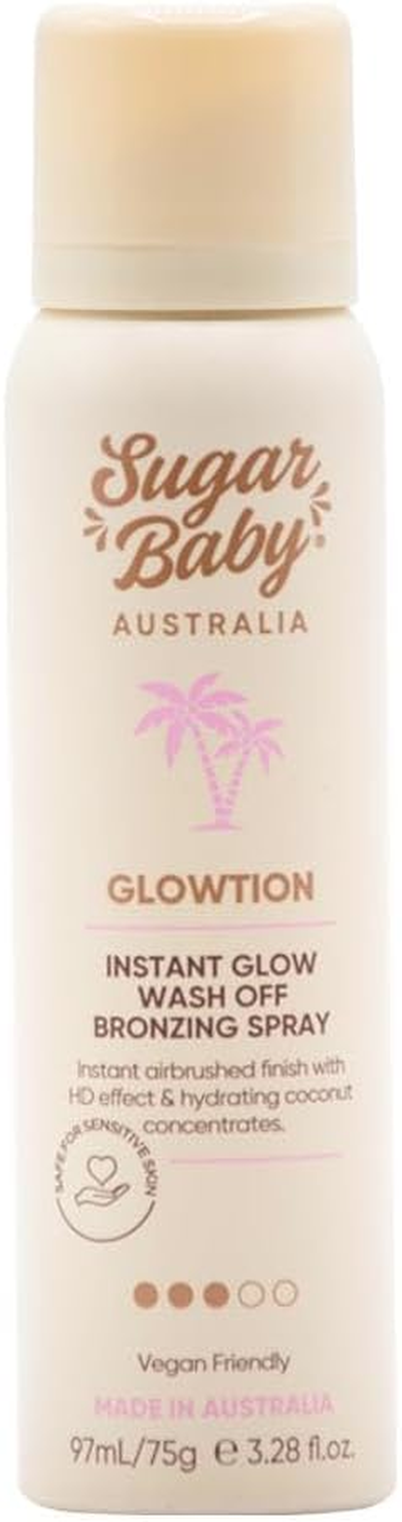 Glowtion Instant Glow Wash off Bronzing Spray 97 Ml