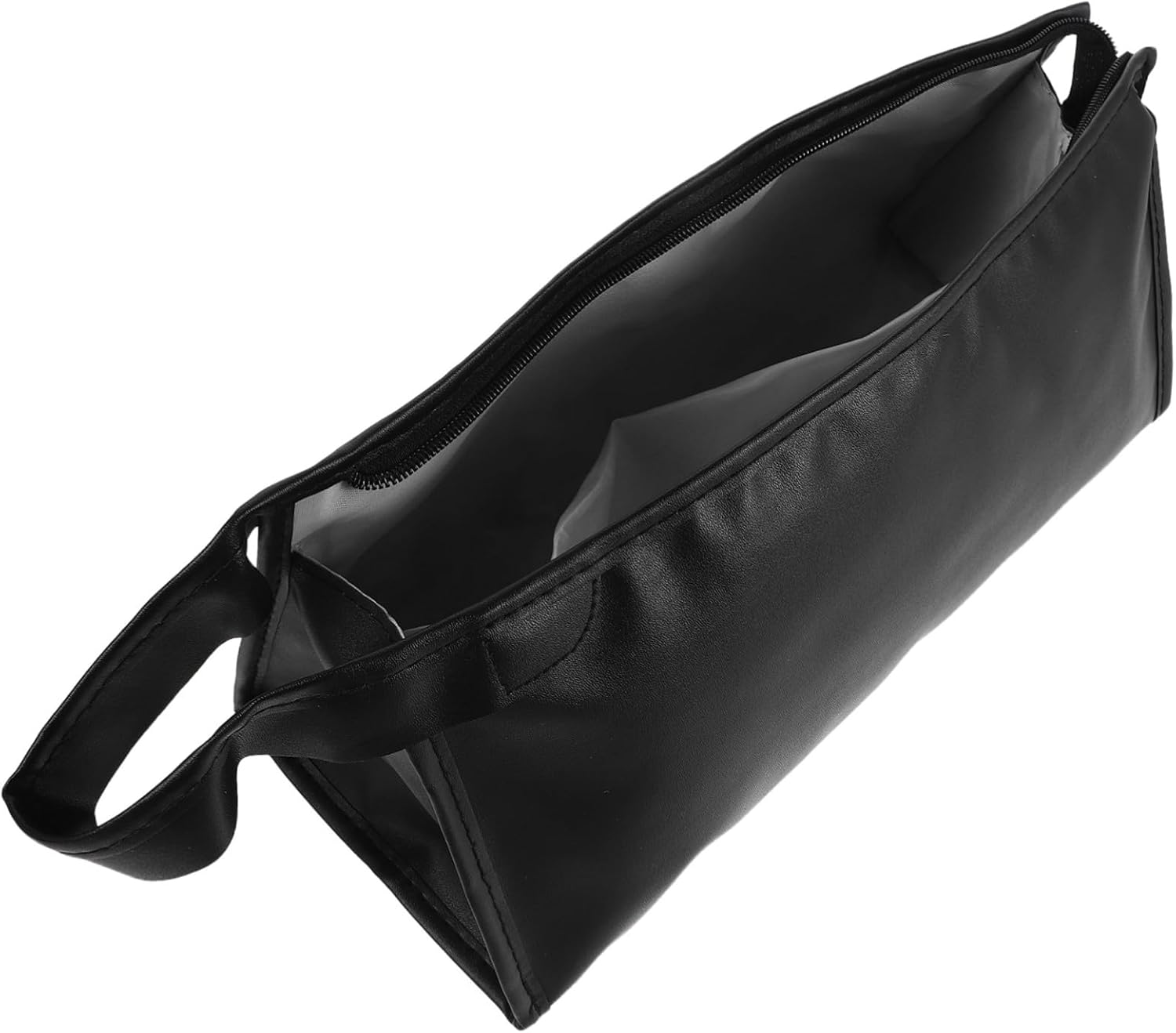 Gatuida Compact Hair Dryer Organizer Travel Storage Bag PU Protective Case for Dryer and Curling Iron with Multiple Compartments Portable Hair Tool Carrying Case for Travel and Gym Use