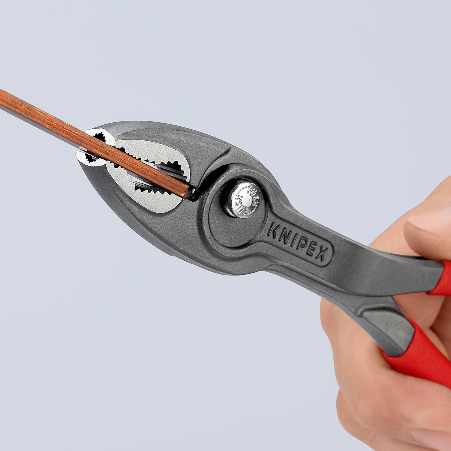 KNIPEX Tools 82 01 150 Twingrip Pliers, 6" image number 2