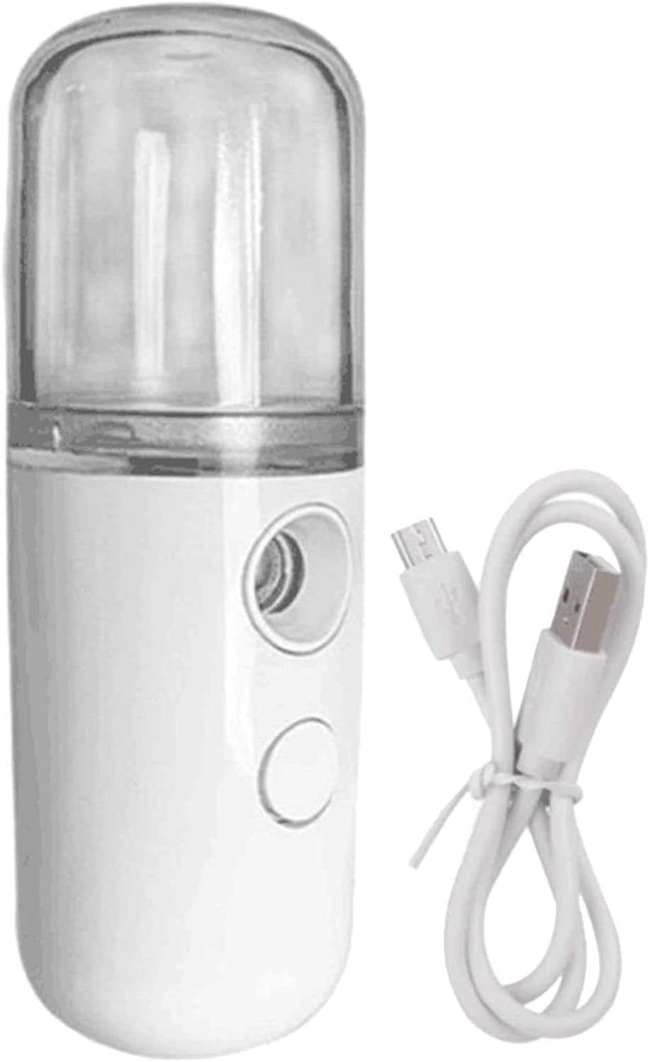 Mini Facial Steamer -Nano Sprisher A, Portable Beauty Facial Mister | Compact Atomization Wireless Steam Device, Rechargeable Moisturizing Tool for Refreshment of Rouu image number 2