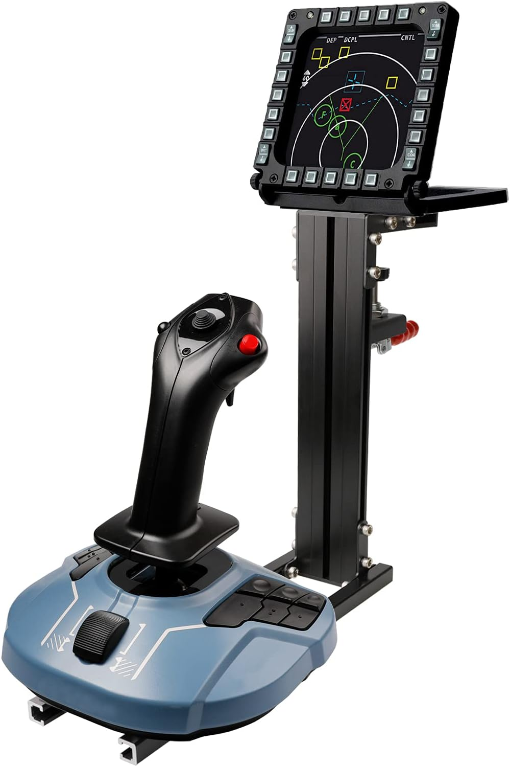 Hikig 2 Set the Desk Mount for the Flight Sim Game Joystick, Throttle and Hotas Systems. Fully Support Almost All of Flight Sim Game Hand-Control Devices Compatible with Thrustmaster HOTAS Warthog image number 3