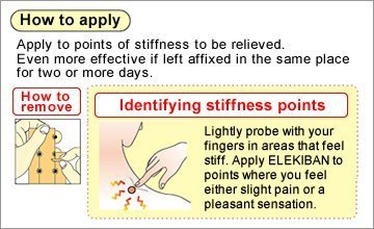 PIP ELEKIBAN MAX 200. 12 Magnets. Lasting Effect 2-3 Days/Mgnt. Menthol plus Comfortable Feeling. Circular Conical Magnet. Magnet-Therapeutic Device for Muscle Stiffness Product of Japan and Imported image number 1
