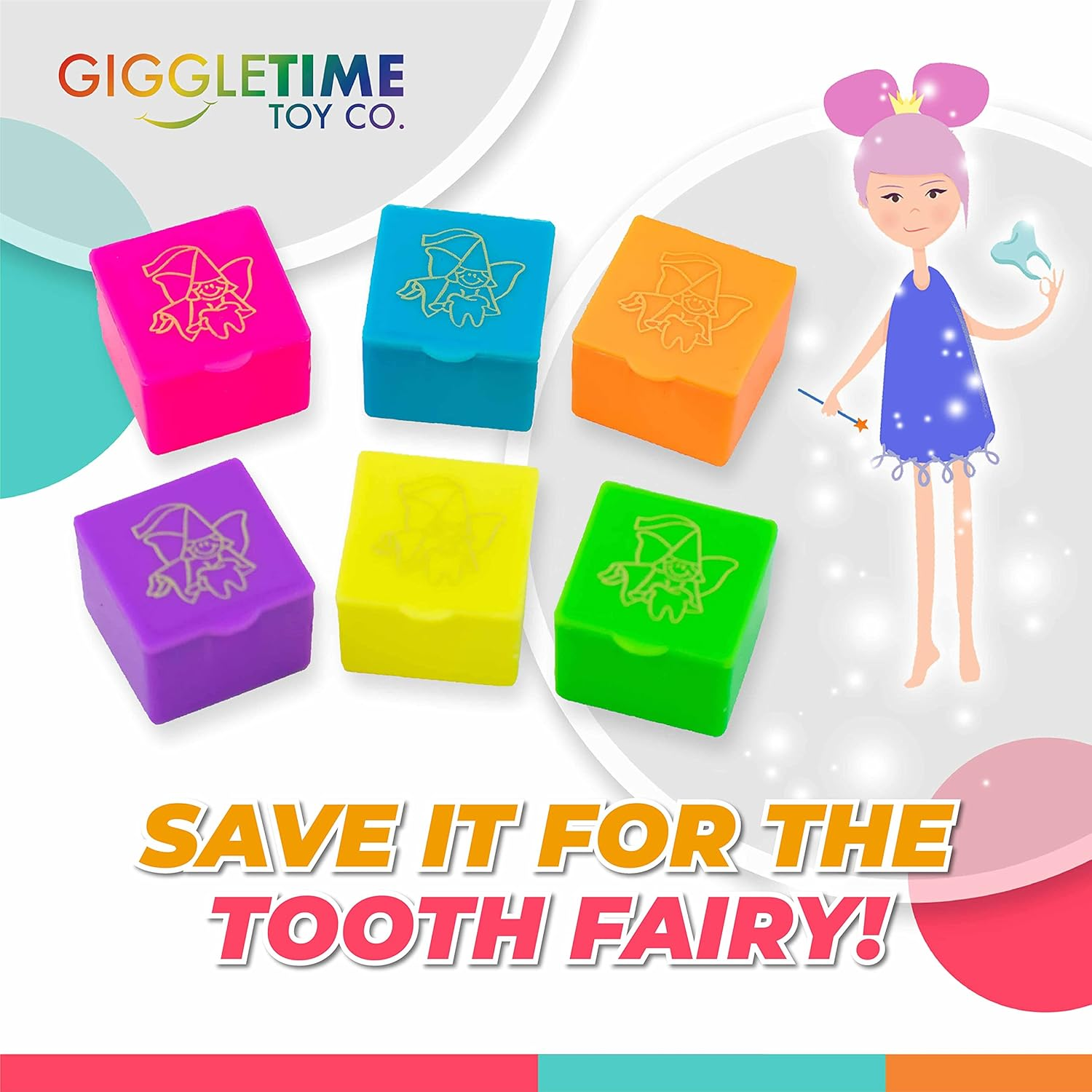 Tooth Fairy Tooth Keeper, Pack of 36 image number 5