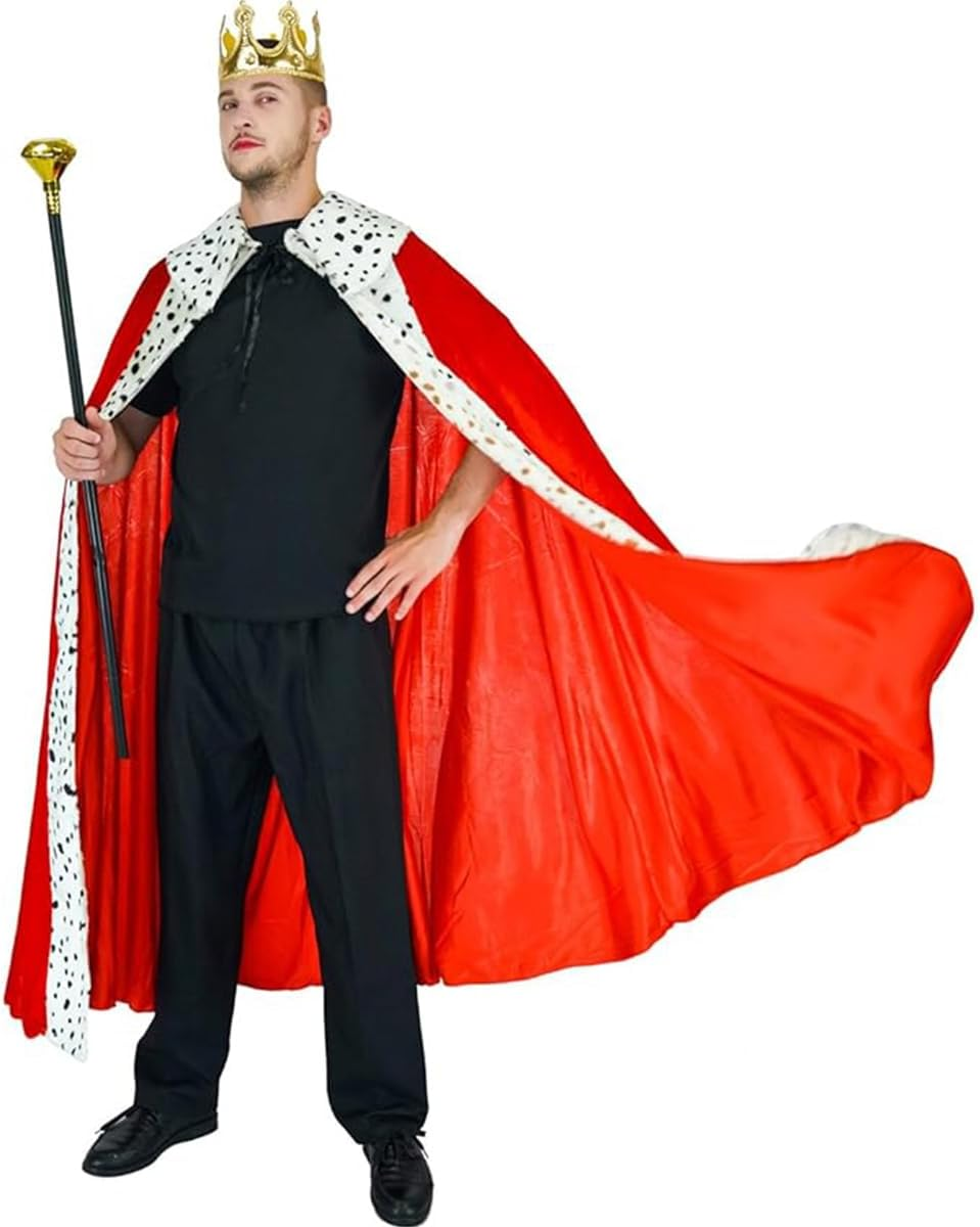 Kalcykizz Men'S Kings Costume One Size