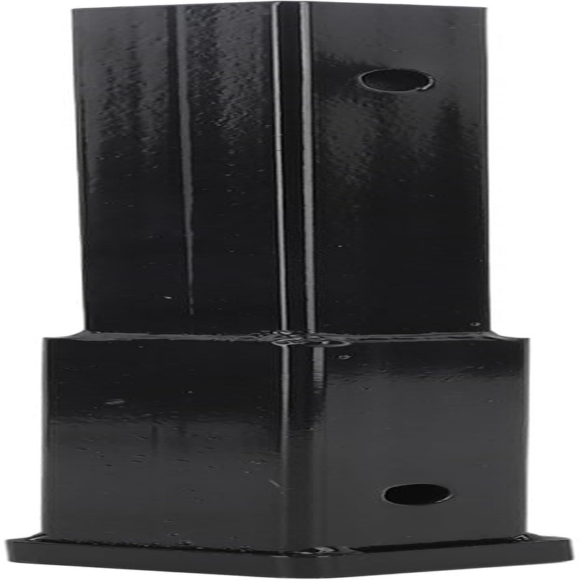 Jiawu Heavy Duty Trailer Hitch Receiver Extension, 12 Inch, Black, 5/8 Inch Pin Hole, 5000 Lbs Towing Capacity, 2 Inch Receiver Tube Tow Bar Shank Compatible image number 5