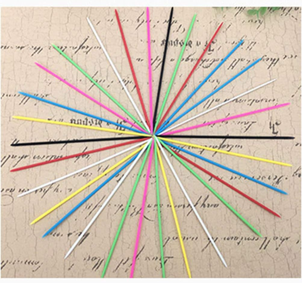 TOYANDONA 90Pcs Pick up Sticks Game Colorful Pick up Sticks Vintage Fine Motor Skill Game Toy for Kids Children Toddlers Family image number 6