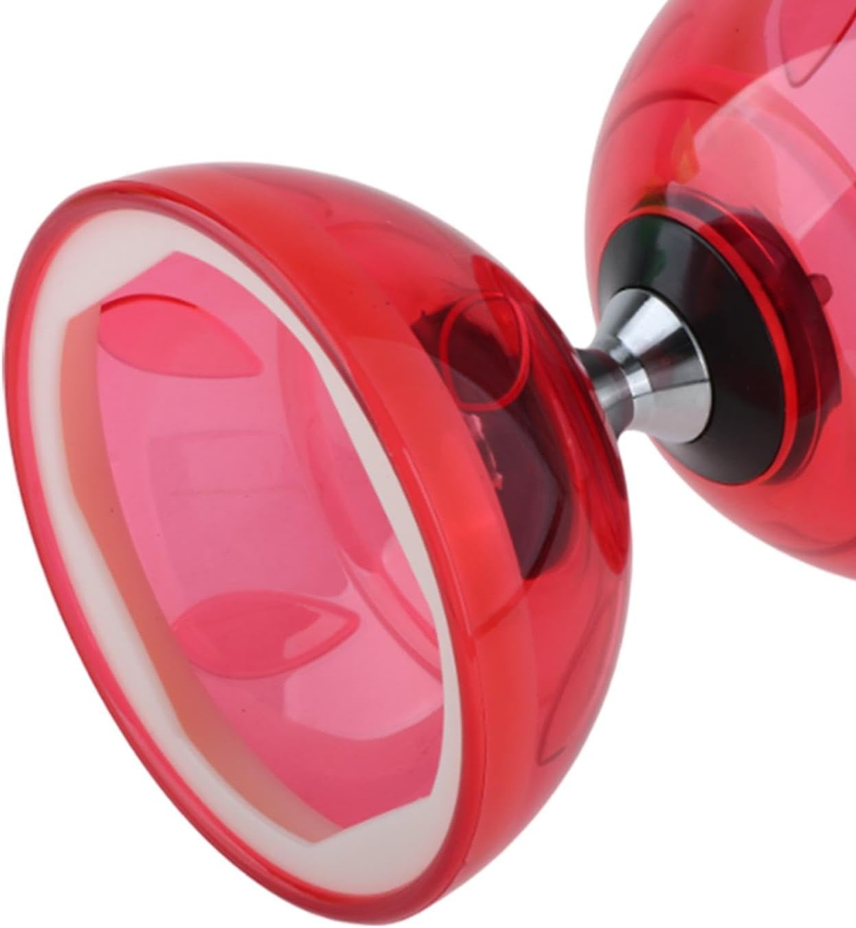 EHJRE Diabolo Toy Set with Sticks and Ropes for Juggling Fun for Kids and Adults, L Red - L Blue image number 3