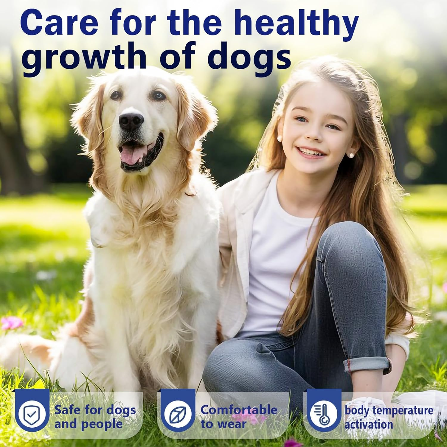 4 Packs Dog Separation Anxiety Collar，Pheromone Collar for Dogs, Relief Anxiety Stress Separation, Lasts 60 Days, Size Flexible Adjustable for Small Medium Large Breed（Grey） image number 2