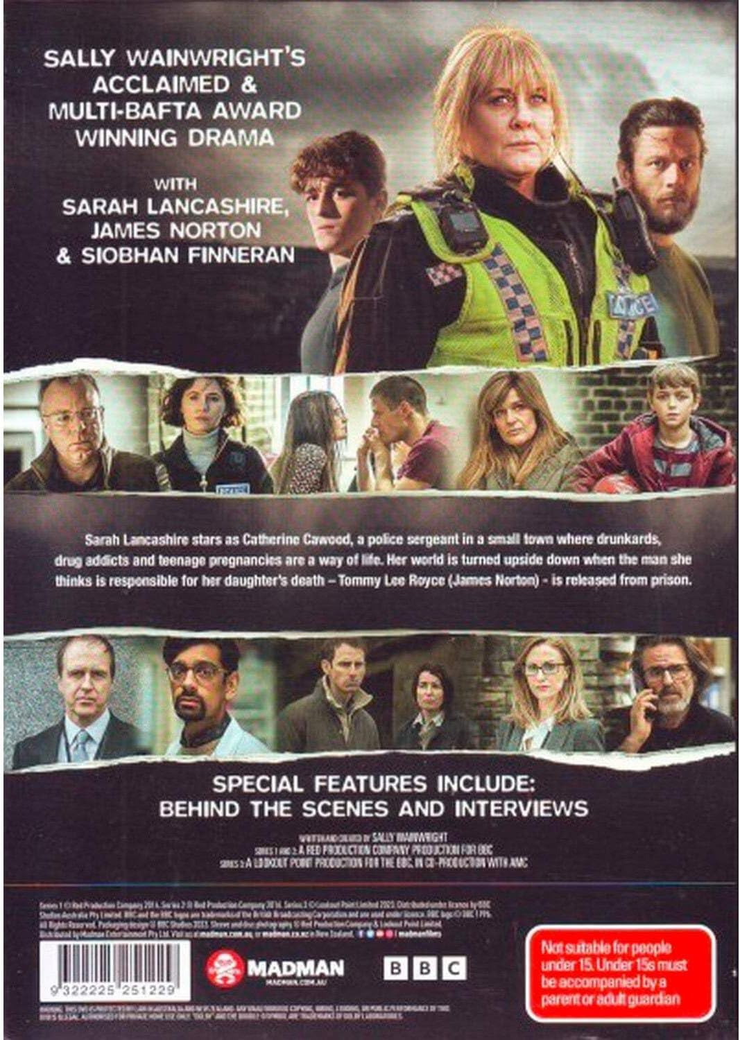 Happy Valley - Season 1-3 - Complete Collection DVD