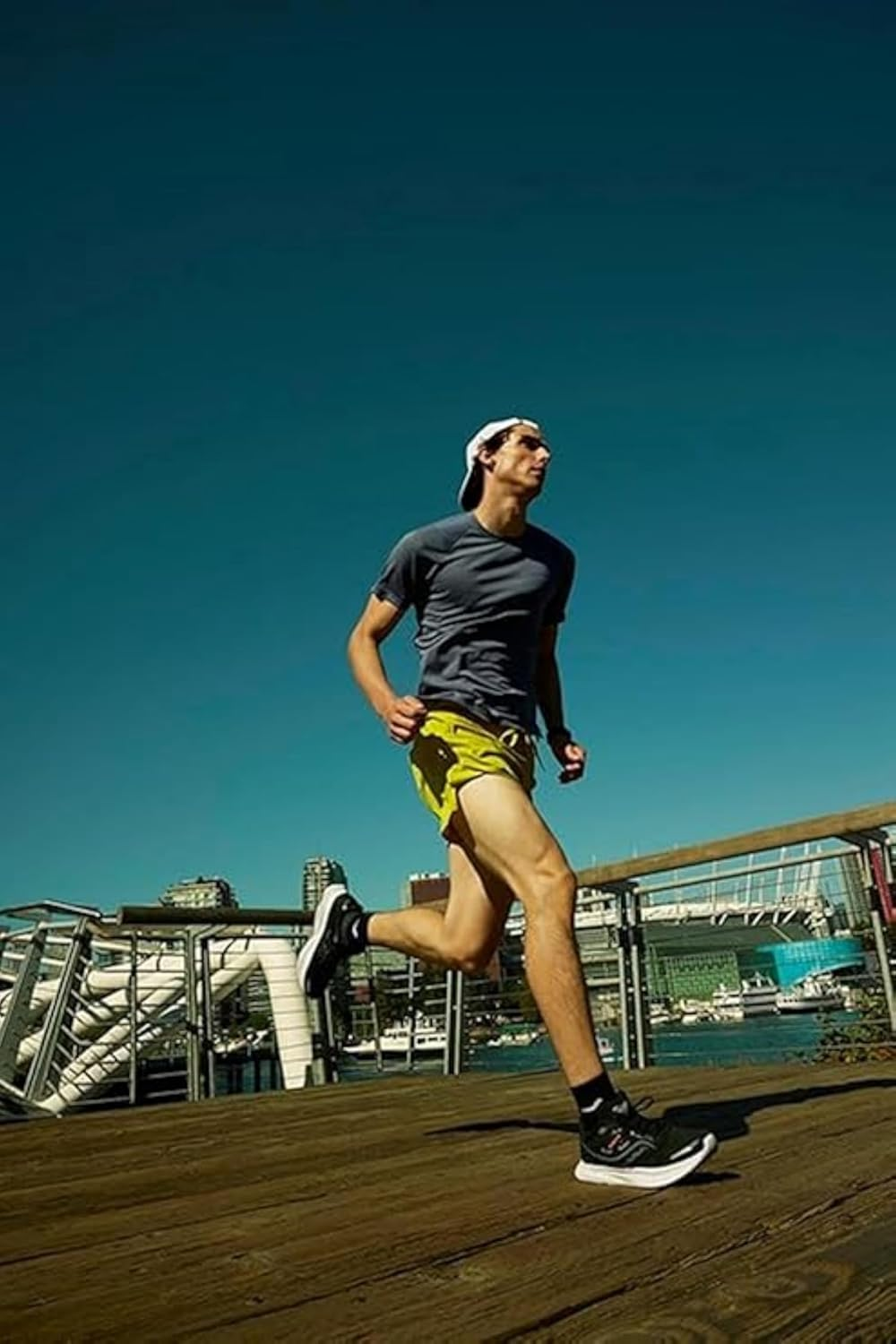 Saucony Mens Multi-Pack Mesh Ventilating Comfort Fit Performance Quarter (6 & 12 Pairs) Running Socks image number 6