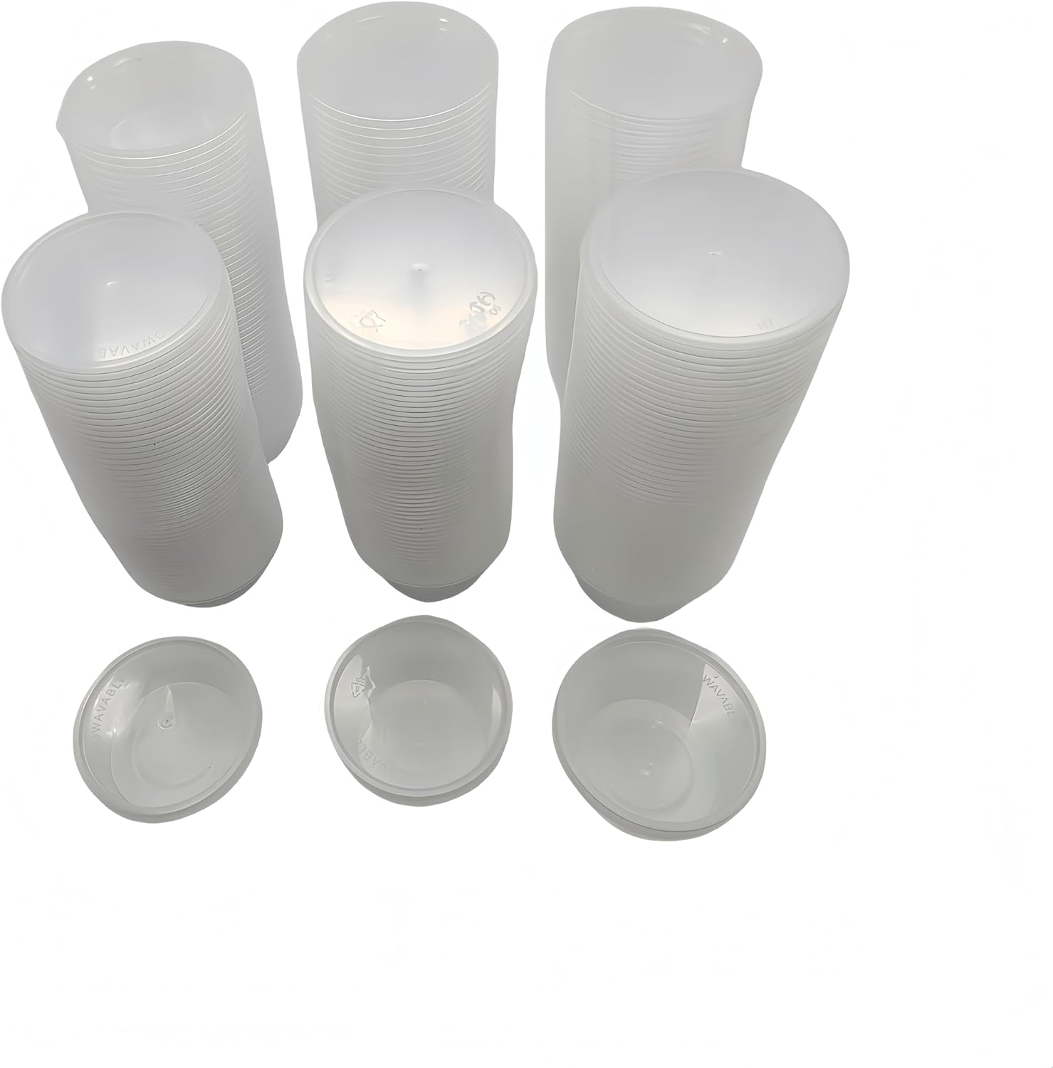 60Ml / 80Ml / 100Ml Leakproof Mini Food Containers, 50-Pack (Choose Size) Reusable Bpa-Free Sauce Cups with Lids, Stackable Snack Containers for Restaurants, Meal Prep, Dips, Takeout (100Ml) image number 4