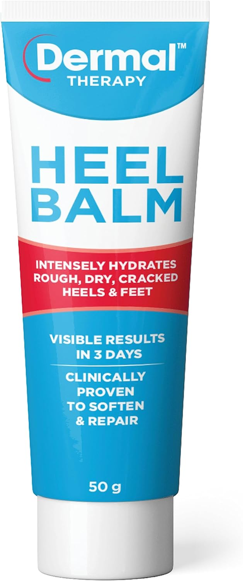 Dermal Therapy Heel Balm | Hydrates Rough, Dry, Cracked Heels and Feet | 50G image number 3