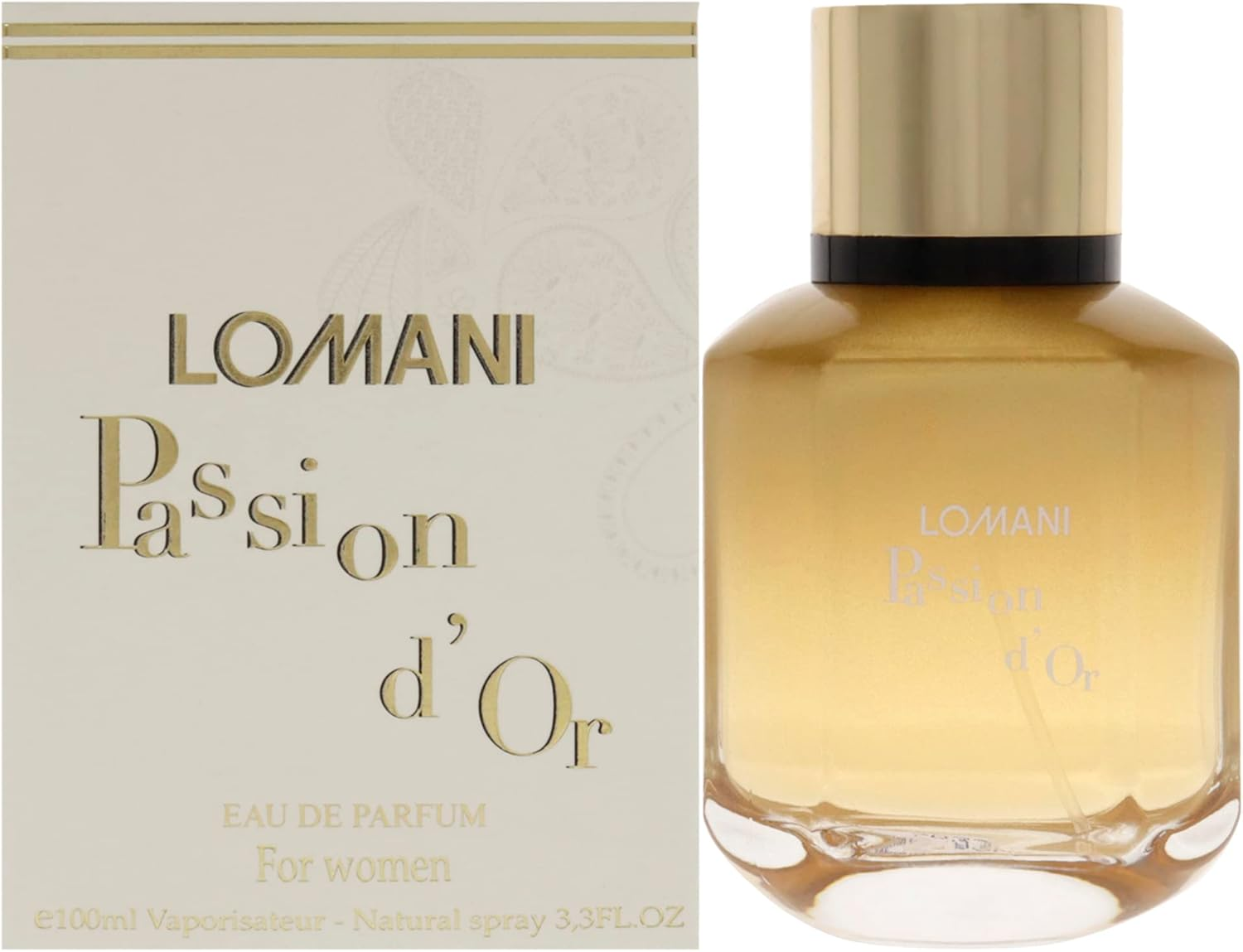 Lomani Lomani Passion Dor for Women 3.3 Oz EDP Spray