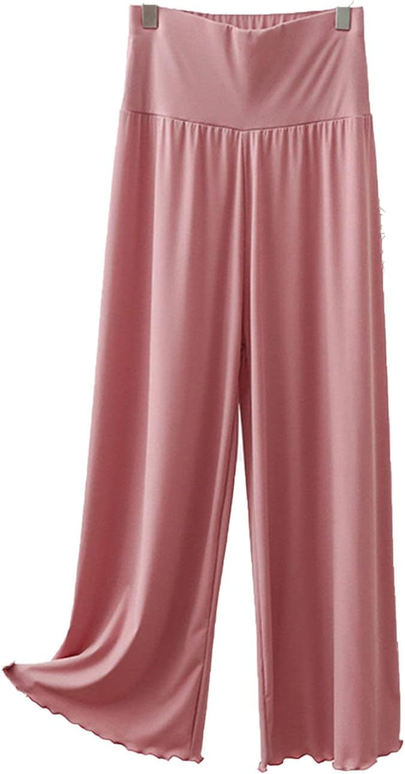 DGHM-JLMY Women'S Loose Maternity Wide Leg Pants Casual Cozy Yoga Sweatpants Comfy High Waisted Sports Lounge Pants image number 6