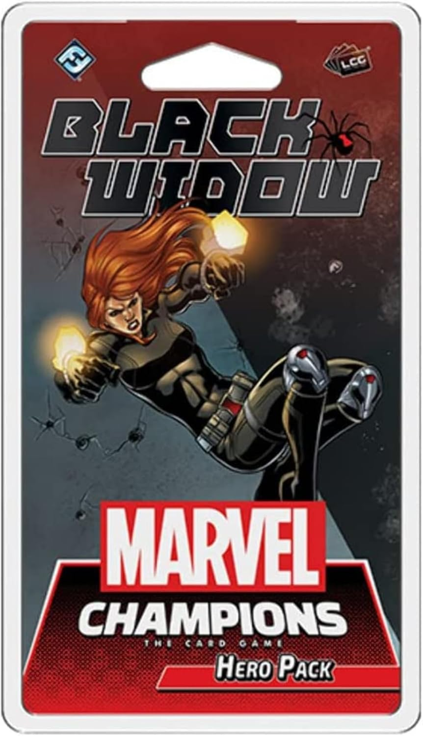 Fantasy Flight Games Marvel Champions LCG - Black Widow Hero Pack Living Card Game) image number 1