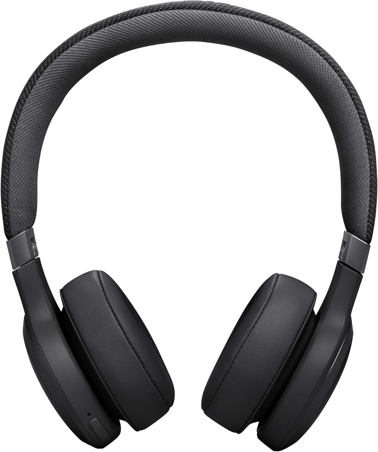 JBL Live 670NC, JBL Signature Sound and Surround Sound, Bluetooth 5.3 with LE Audio Supported (*), True Adaptive Noise Cancelling with Smart Ambient, Black - White, On-Ear image number 4