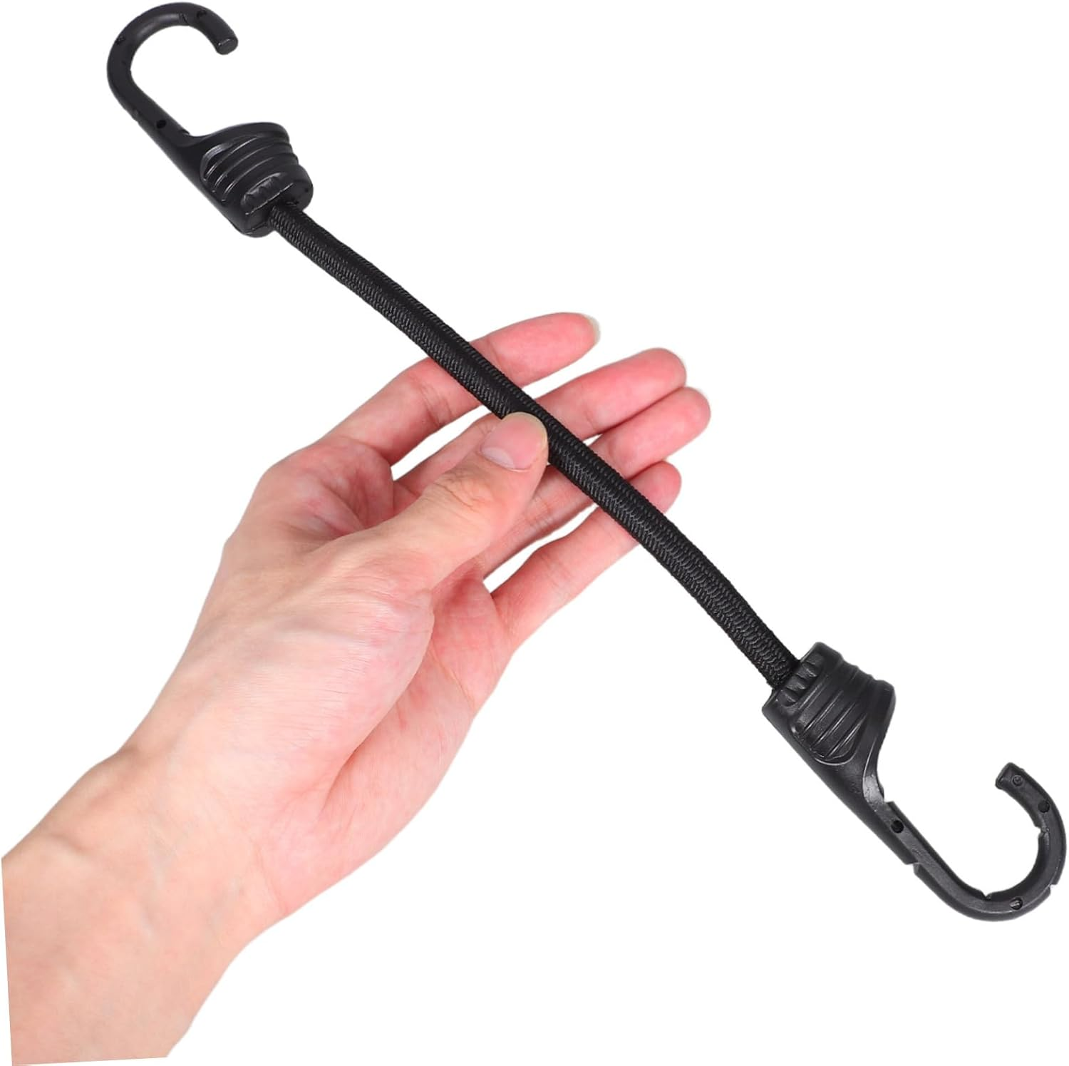 LIGIGWASH 12Pcs Elastic Luggage Straps Tie down Straps Hooks for Car Trunk Bike Rear Rack Outdoor Camping image number 1