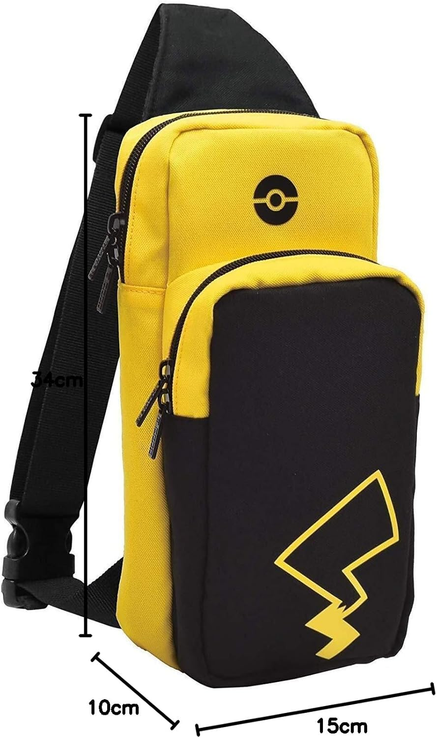 HORI Adventure Pack Travel Bag: Pok&eacute;mon - Pikachu for Nintendo Switch - Officially Licensed by Nintendo and the Pok&eacute;mon Company International image number 4
