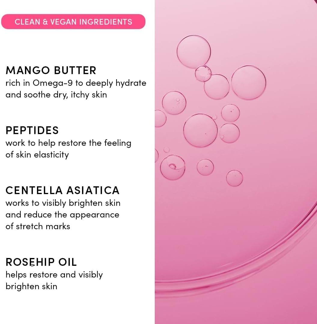 Evereden Nourishing Stretch Mark Cream (4 Fl.Oz): Clean & Vegan Cream for Pregnancy and Postpartum | Pregnancy Stretch Mark Prevention | Rich in Vitamins & Minerals image number 3