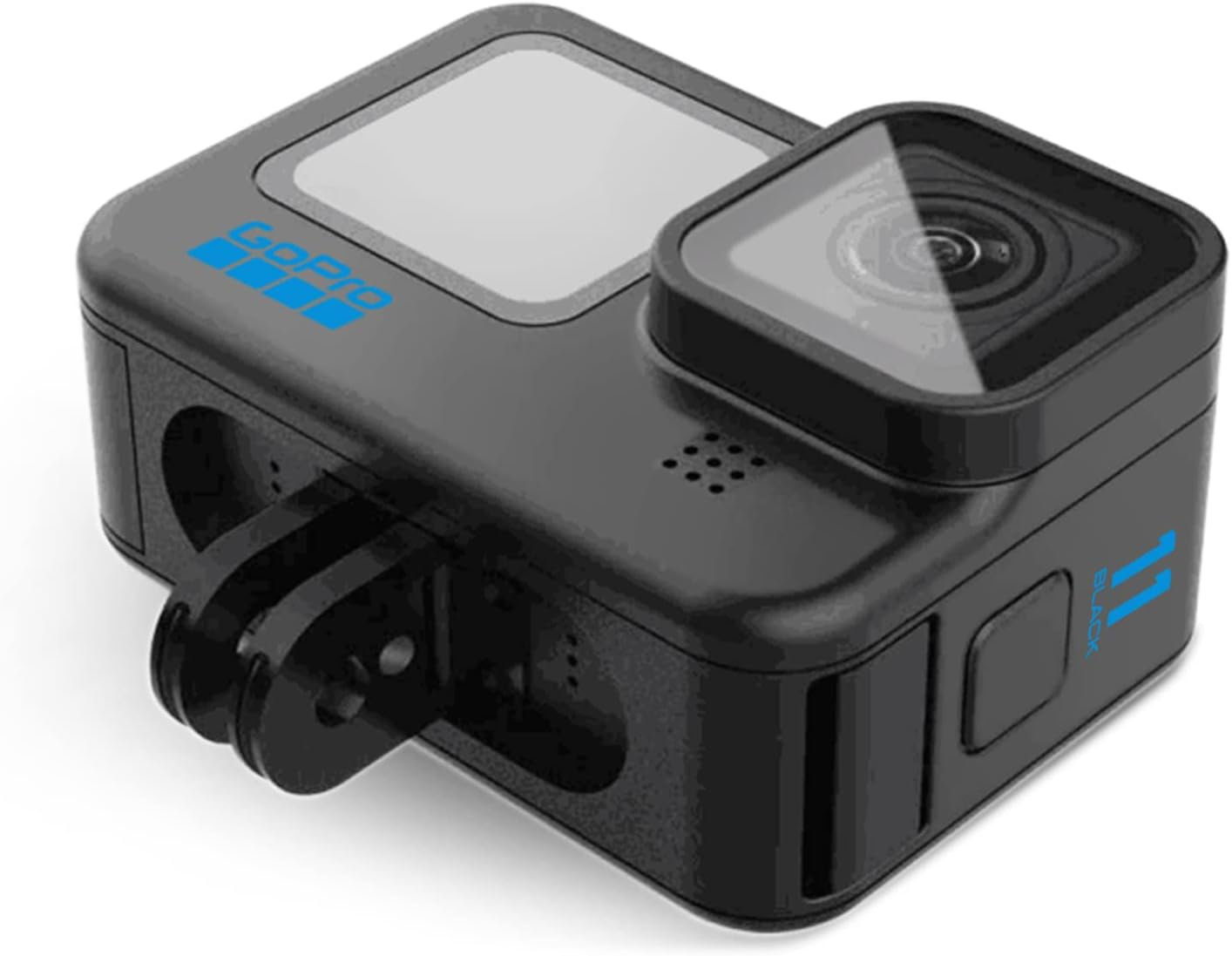 HSU Replacement Folding Fingers Compatible with Gopro Hero 12/11/10/9/8 Black Max, Replacement Adapter Mount with 1/4 Tripod Connector Port for Housing Handle Monopod Mount image number 5