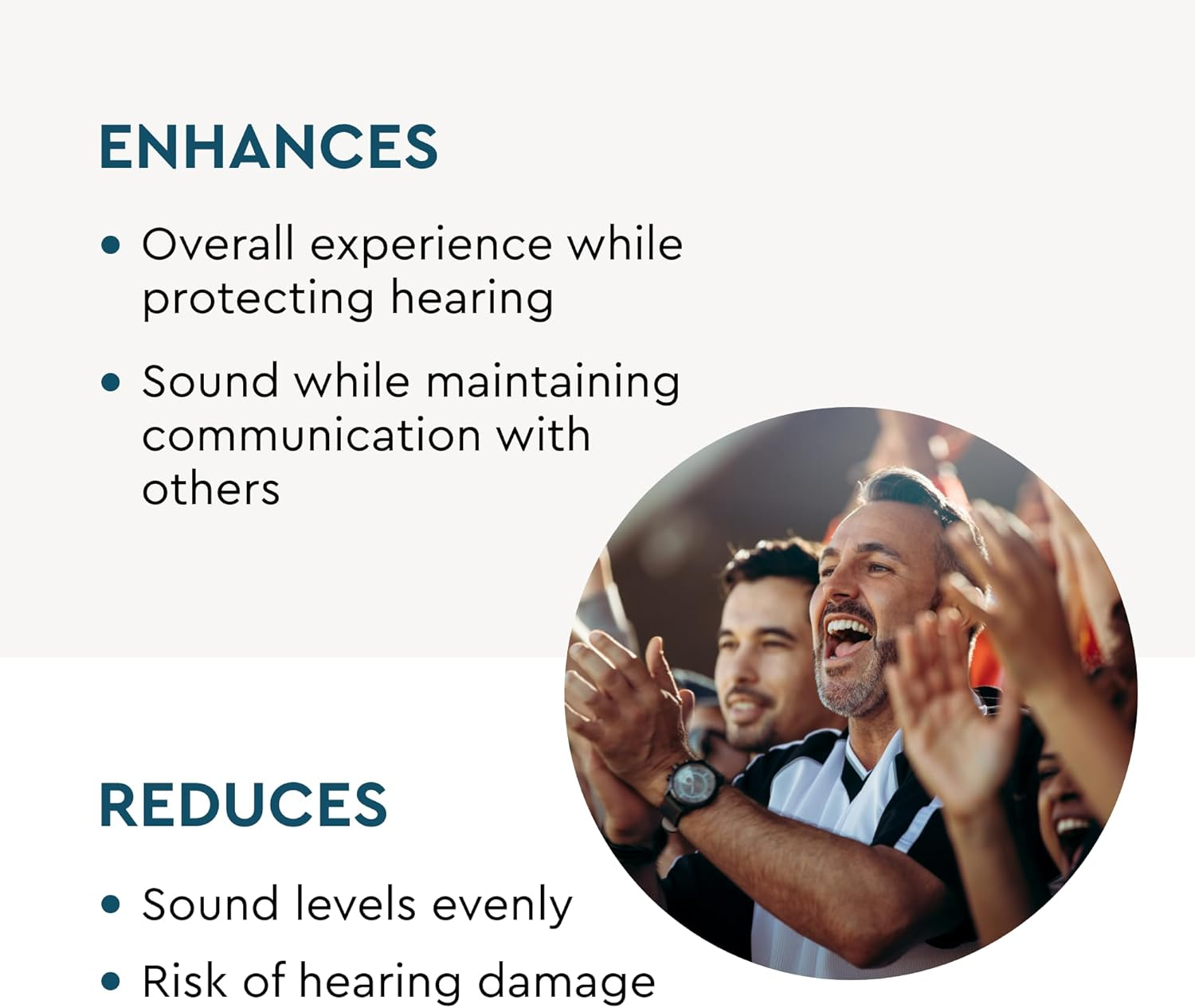 Etymotic Research ER20XS High-Fidelity Earplugs (Concerts, Musicians, Airplanes, Motorcycles, Sensitivity and Universal Hearing Protection) - Standard, Clear Stem image number 1