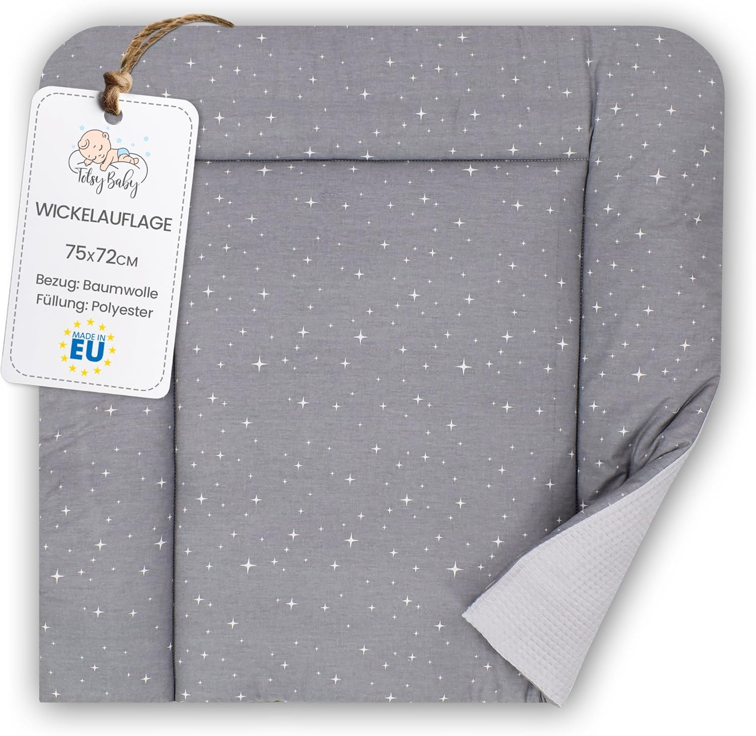 Baby Changing Mat 70 X 50 Cm &ndash; Baby Changing Table with Plan, Waterproof Easy to Clean Mat to Place on a Hemnes or Malm Safari Washing Machine or Dresser