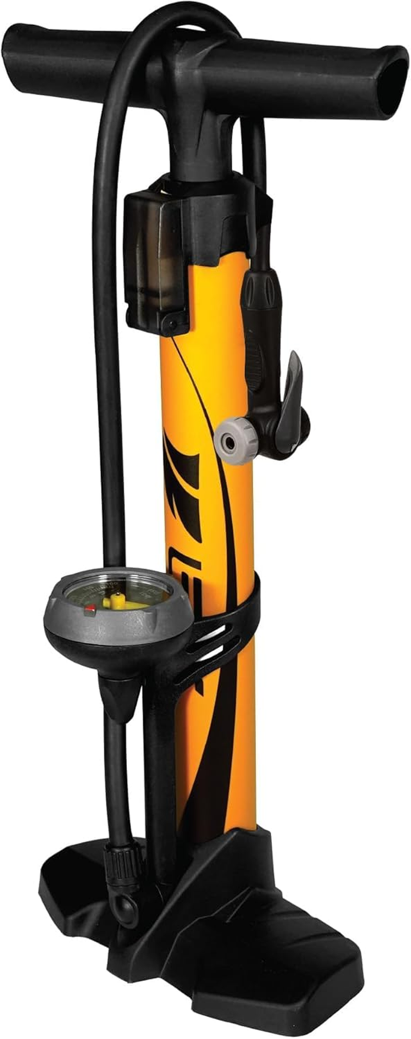 BV Bicycle Pump Durable Bike Floor Pump 17/24 Inch Smart Valve Head, 160 Psi, Automatically Reversible Presta and Schrader image number 6