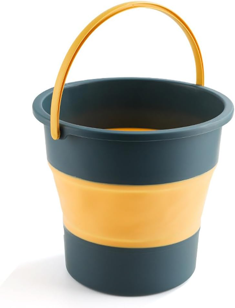 AIMALL Multifunctional Folding Bucket, Portable Telescopic Bucket for Car Washing, Fishing, and Household Use