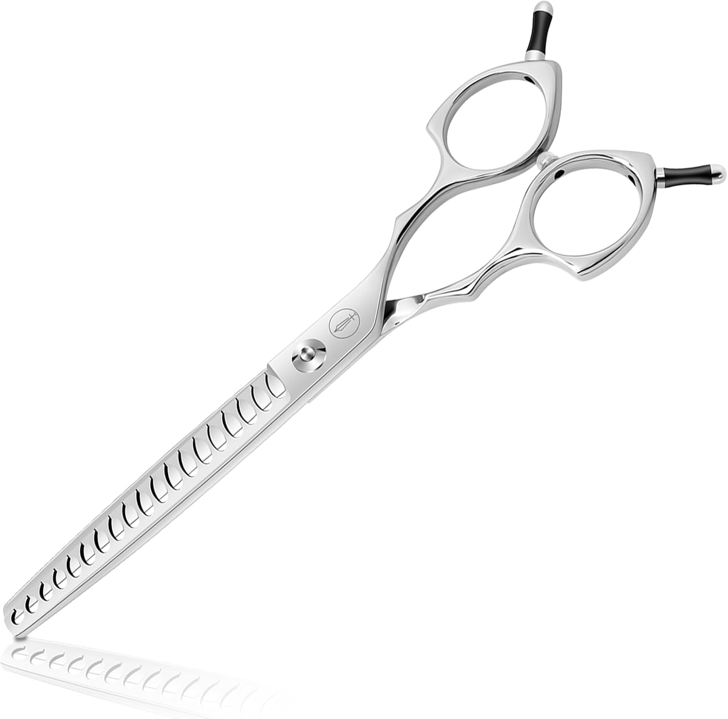 HASHIMOTO Dog Straight Scissors for Large Hands,Grooming Shears for Dogs,Cat Grooming Scissors,7.0 Inch,Light Weight.