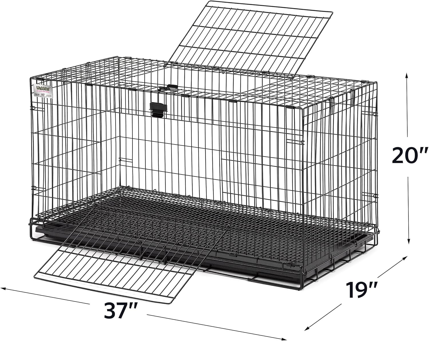 Midwest Homes for Pets Wabbitat Folding Rabbit Cage image number 1