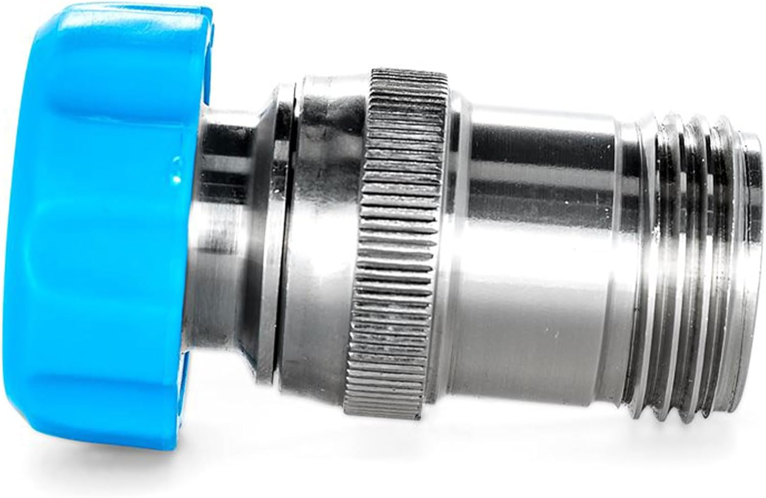 Camco Flow Stainless-Steel Regulator, Protects RV Plumbing High Pressure Water, Compatible with 3/4" Garden Hose Threads, 40054