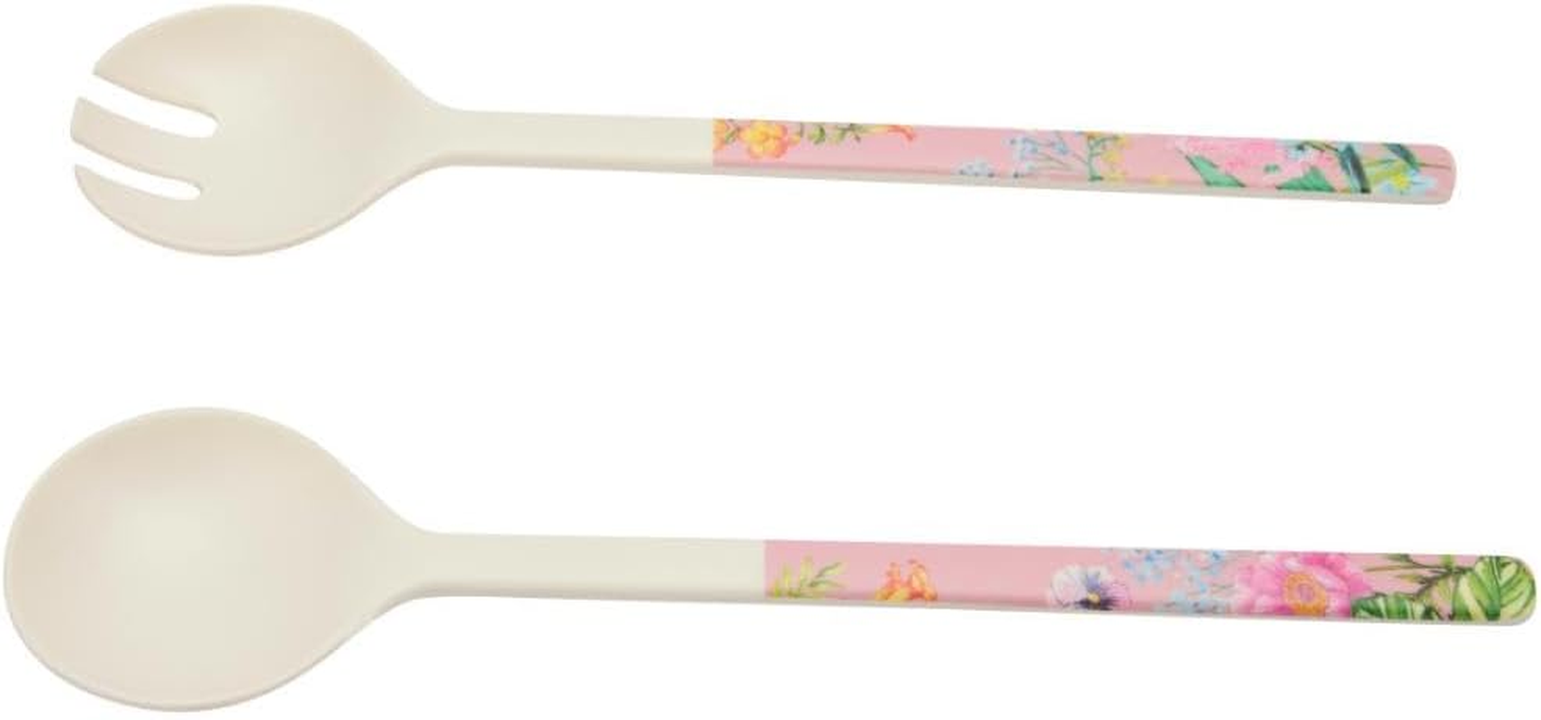 Maxwell & Williams Botanica Melamine Salad Servers, 30Cm (Set of 2) image number 1