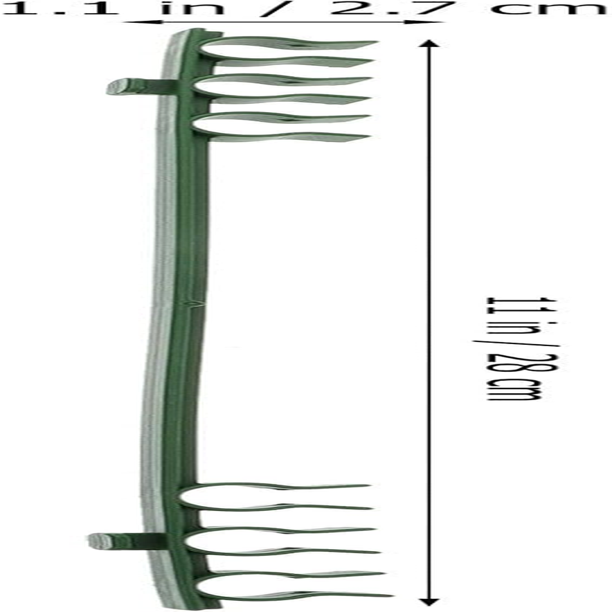 FUTUREORYY 50Pcs Plant Support Connectors Garden Stake Trellis Connectors for Greenhouse Frame and Pipe Clamp Plant Trellis Gardening Fixing image number 3