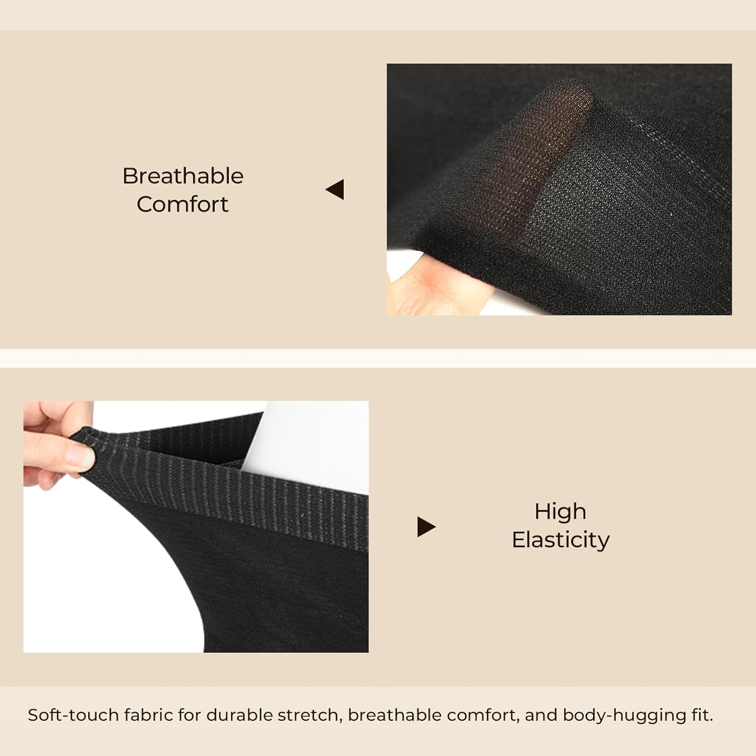 Mesh Underwear Postpartum High Waist Women Mesh Panties Postpartum image number 3