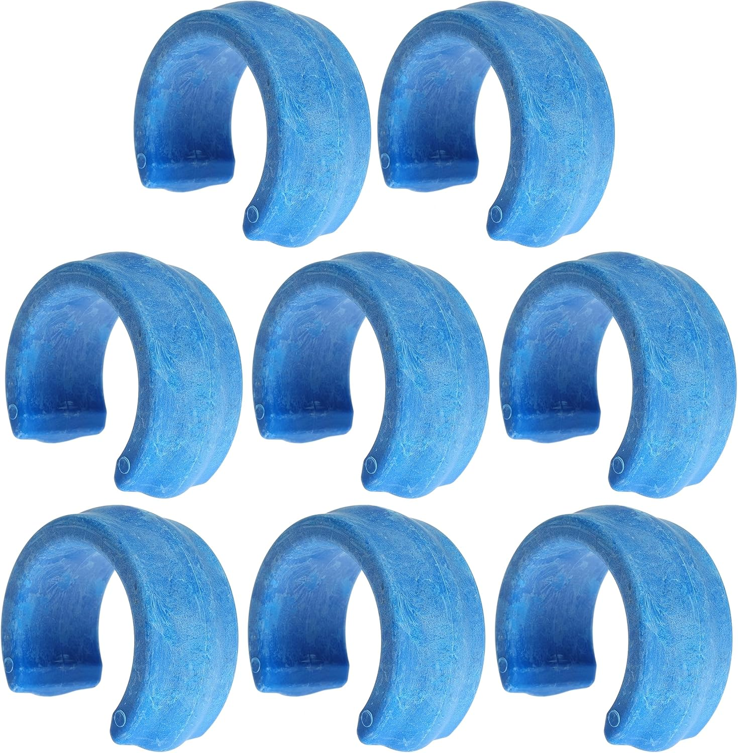 Nayciiy Universal Pool Hose Weight (Blue) (2 Pack) - Suitable for Most Pool Cleaners, 4Cm Hose Diameter, Plastic or Rubber Material image number 1